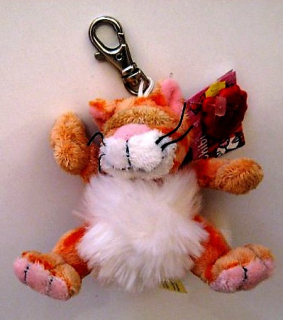 Plyšový CHIBO KOCOUR 9cm s karabinou