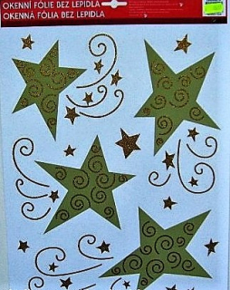 Okenní fólie bez lepidla 42 x 30 cm