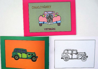 Omalovánky  A5 VETERÁNI