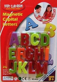 Písmena magnetická velká 26 ks