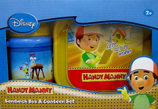 Svačinový set /box + lahev/ HANDY MANNY