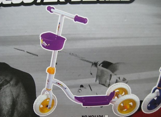 Koloběžka kovová