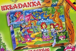 Kostky plastové 12 ks POHÁDKOVÉ