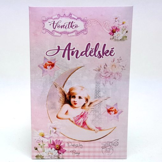 Přírodní mýdlové vonítko do prádla - Andělské růžové