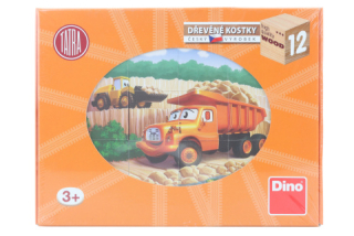Dřevěné kostky - Tatra 12