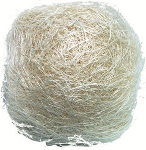 Dekorační sisal přírodní tmavší 30g