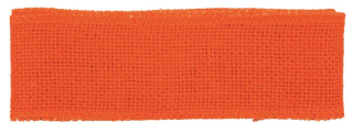 Stuha jutová oranžová šířka 6 cm, 2 m 2859