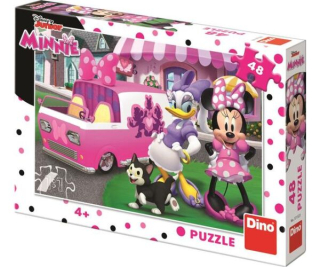 Puzzle Minnie a Daisy 48 dílků