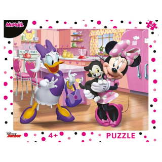 Dino puzzle Walt Disney Růžová Minnie 40 dílků deskové