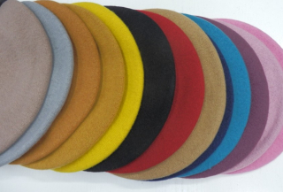 Vlněný francouzský baret