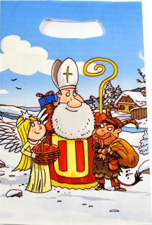 Mikulášská taška s průhmatem s 20x30x8